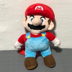 Super Mario Bros. Mario 18" Plush Backpack Nintendo Official Product